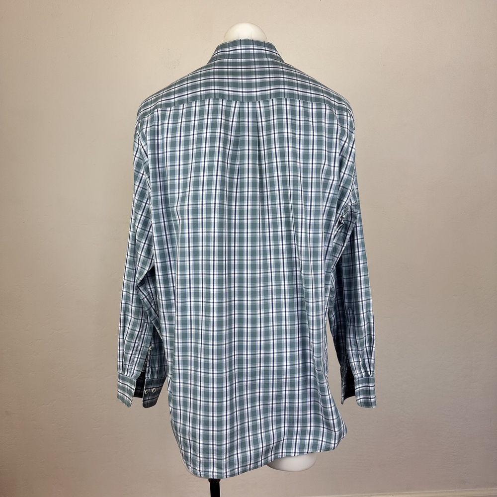 Peter Millar Patterned Button Up Shirt Size Extra Large - Picture 6 of 6